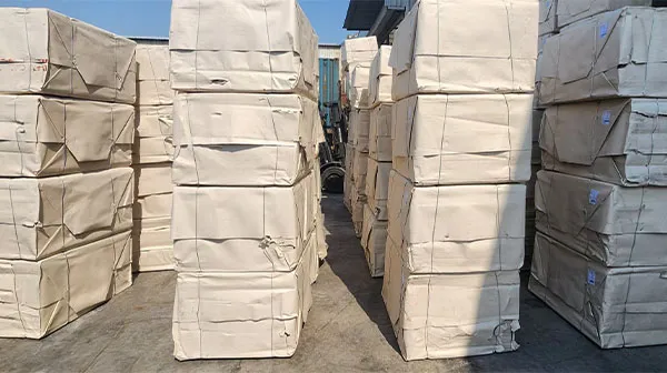 Unbleached bagasse pulp