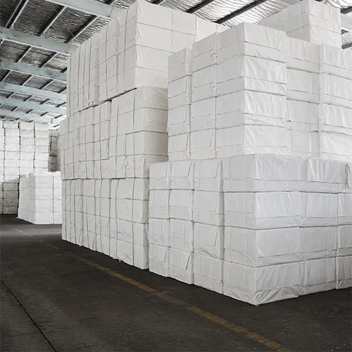 Bleached wheat straw pulp